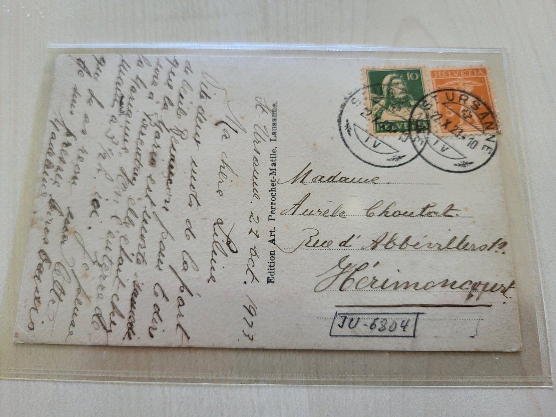 Cartoline postali: Carte postale de St-Ursanne – Usato da St-Ursanne venduto da kmi_6pyk 1