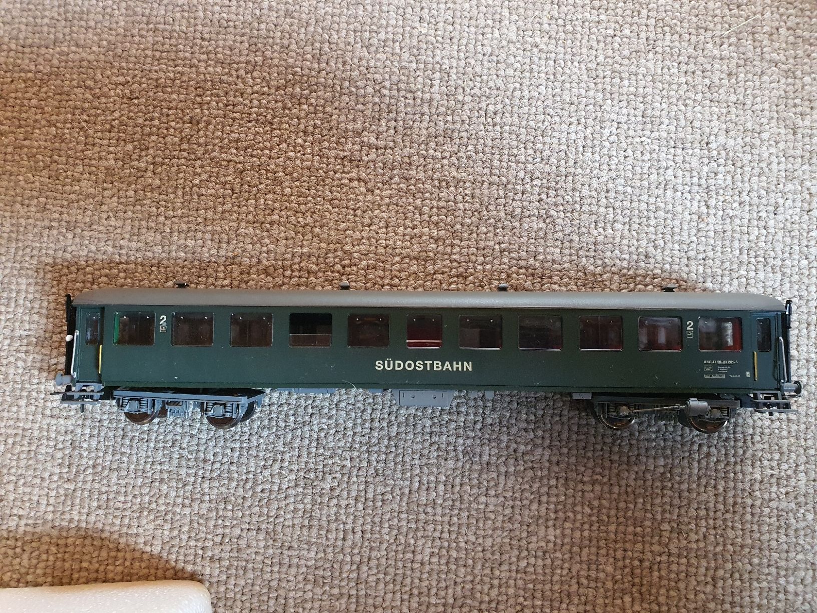 Fleischmann Modellini di ferrovie: Voiture SOB DC – Usato da Lavey-Village venduto da Lofoten93 2