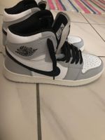 Jordan 1 Mid, Size 6 UK, grey White, Excellent Condition