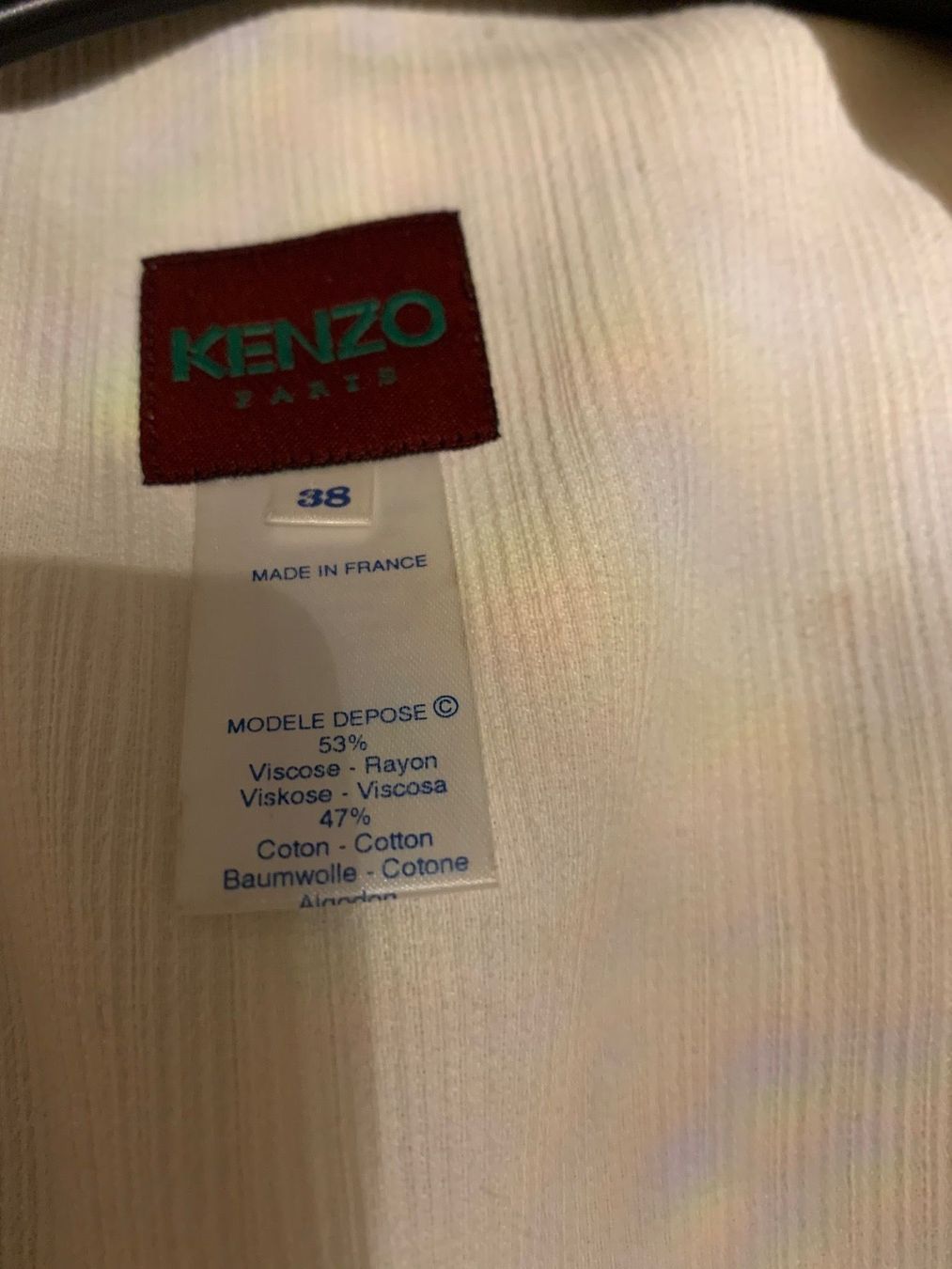Kenzo Giacche: Kenzo Blazer Exklusiv,Qualität & Design. – Nuovo e nell'imballaggio originale da Zell  ZH venduto da maria0100 8