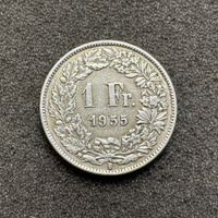 1 Franken Silber 1955 selten