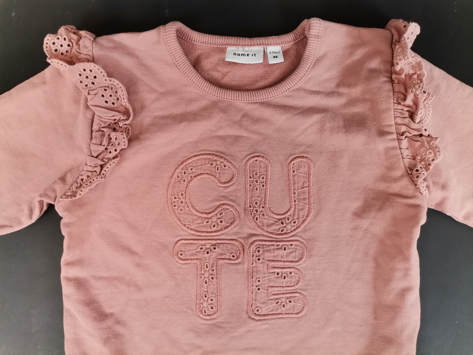Name It Camicette, T-shirt & Top: NAME IT Mädchen Sweatshirt Gr. 86 – Usato da Schaffhausen venduto da Restwert_SH 1