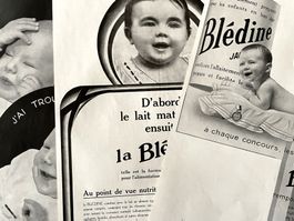 Blédine - 4 alte Werbungen / Anciennes publicités 1930