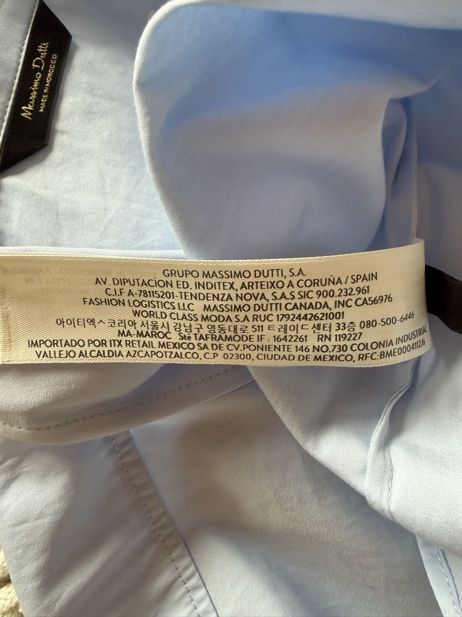 Massimo Dutti Blusen: Massimo Dutti-Bluse hellblau in Grösse M – Gebraucht aus Davos Dorf von tati015 3