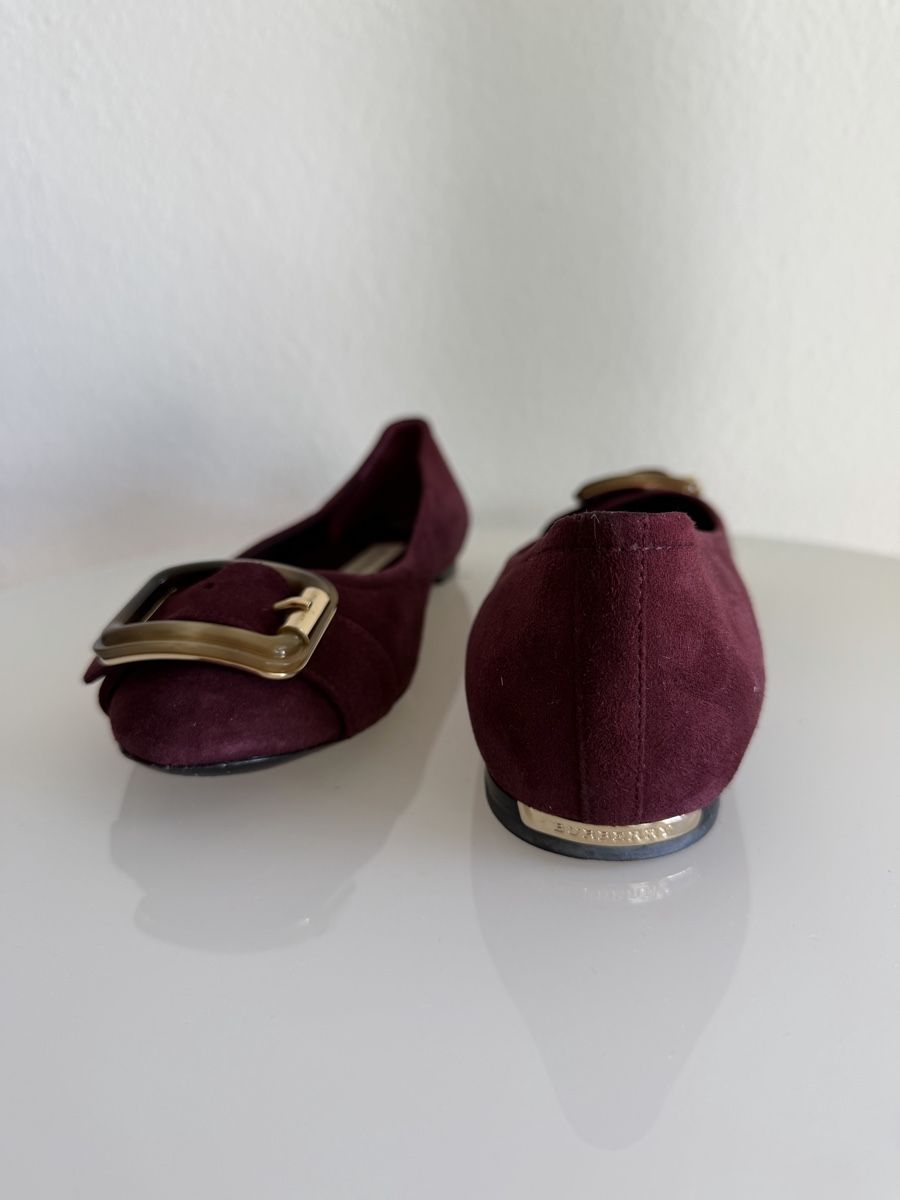 Burberry Scarpe da donna: Chaussures en daim Burberry – Usato da Cressier FR venduto da Kvito4ka 3