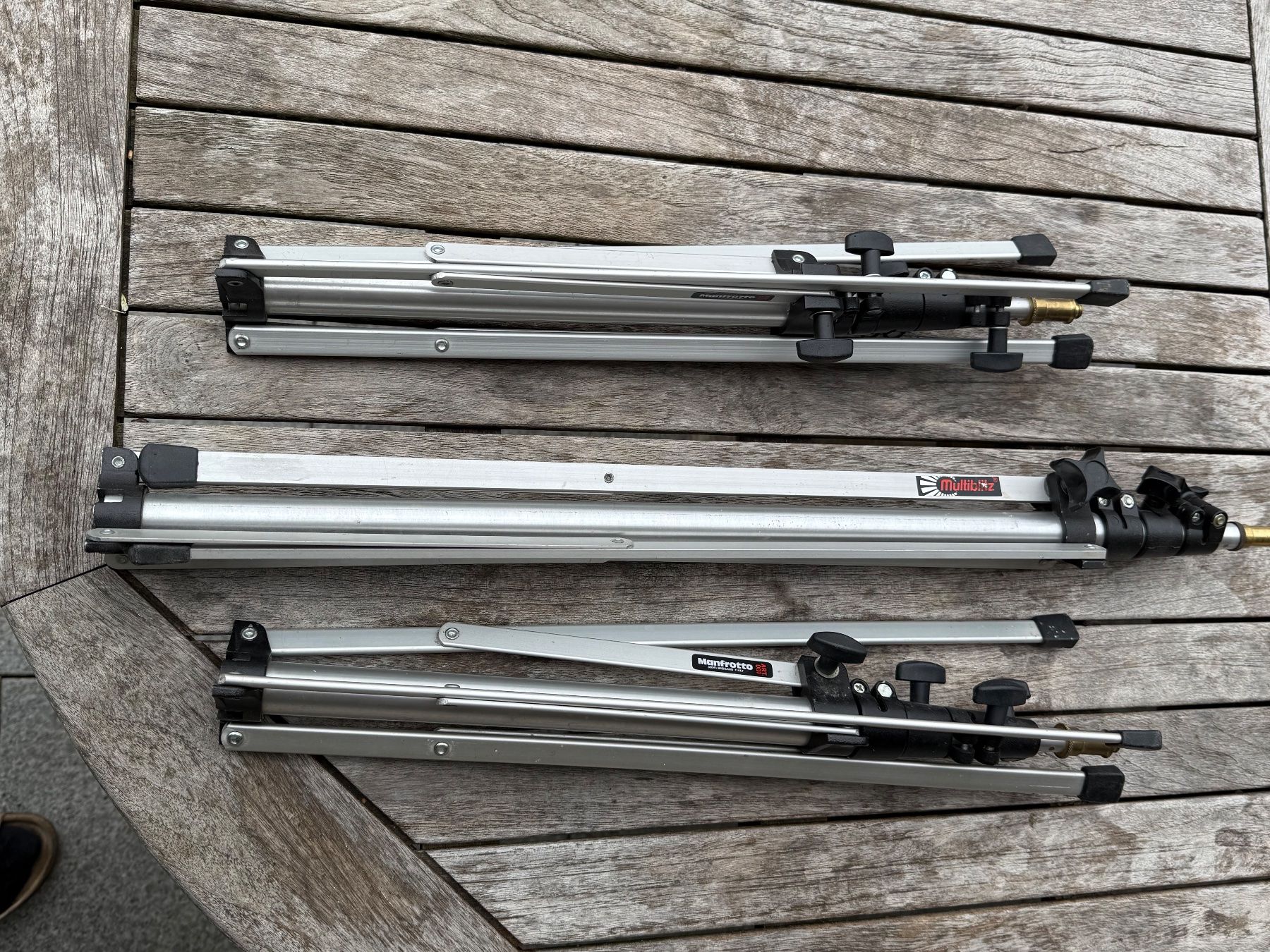 Manfrotto Stative & Köpfe: Lampenstativ für Blitz, 3-teilig – Gebraucht aus Lenzburg von Zitoun62