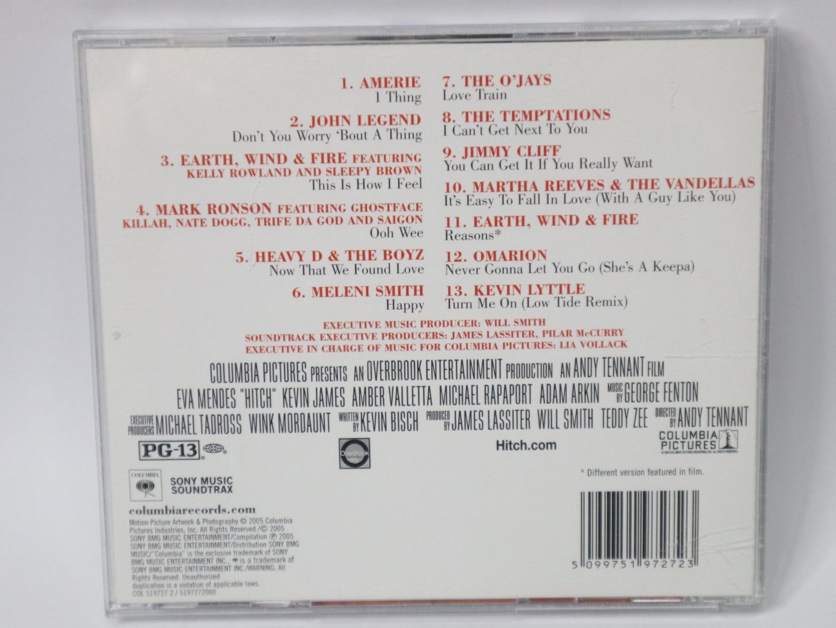 CDs: CD Will Smith HITCH – D'occasion à Eschenbach SG par Astalavista 1