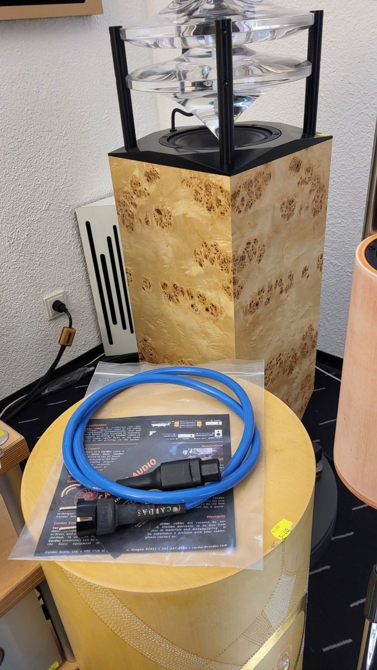 Cavi: Cardas QuadLink Power Cord – Usato da Schaan venduto da hifiproject 1
