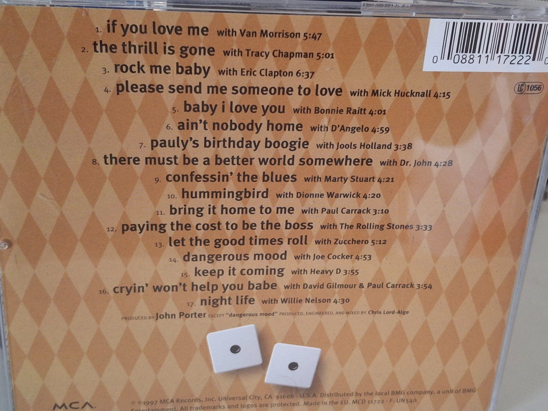 CDs: CD B.B. King -  Duets Deuces Wild – D'occasion à Aarberg par Jackup1 1