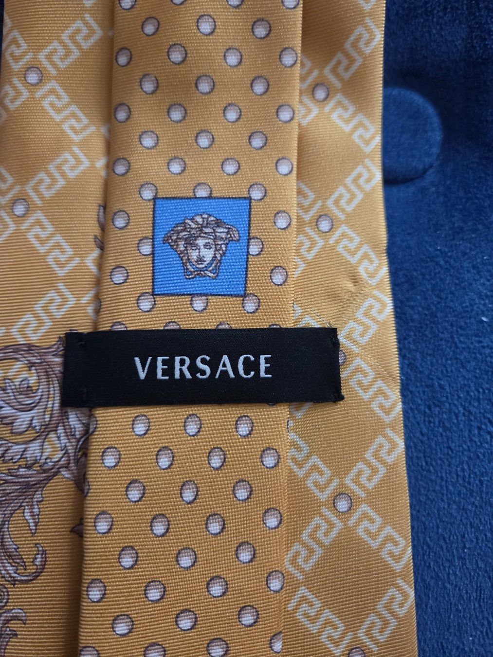 Versace Cravatte: New!! Cravatta VERSACE – Nuovo e nell'imballaggio originale da Chiasso venduto da Ann58 2