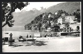 Fotografie Ascona, Partie bei der Bootsv