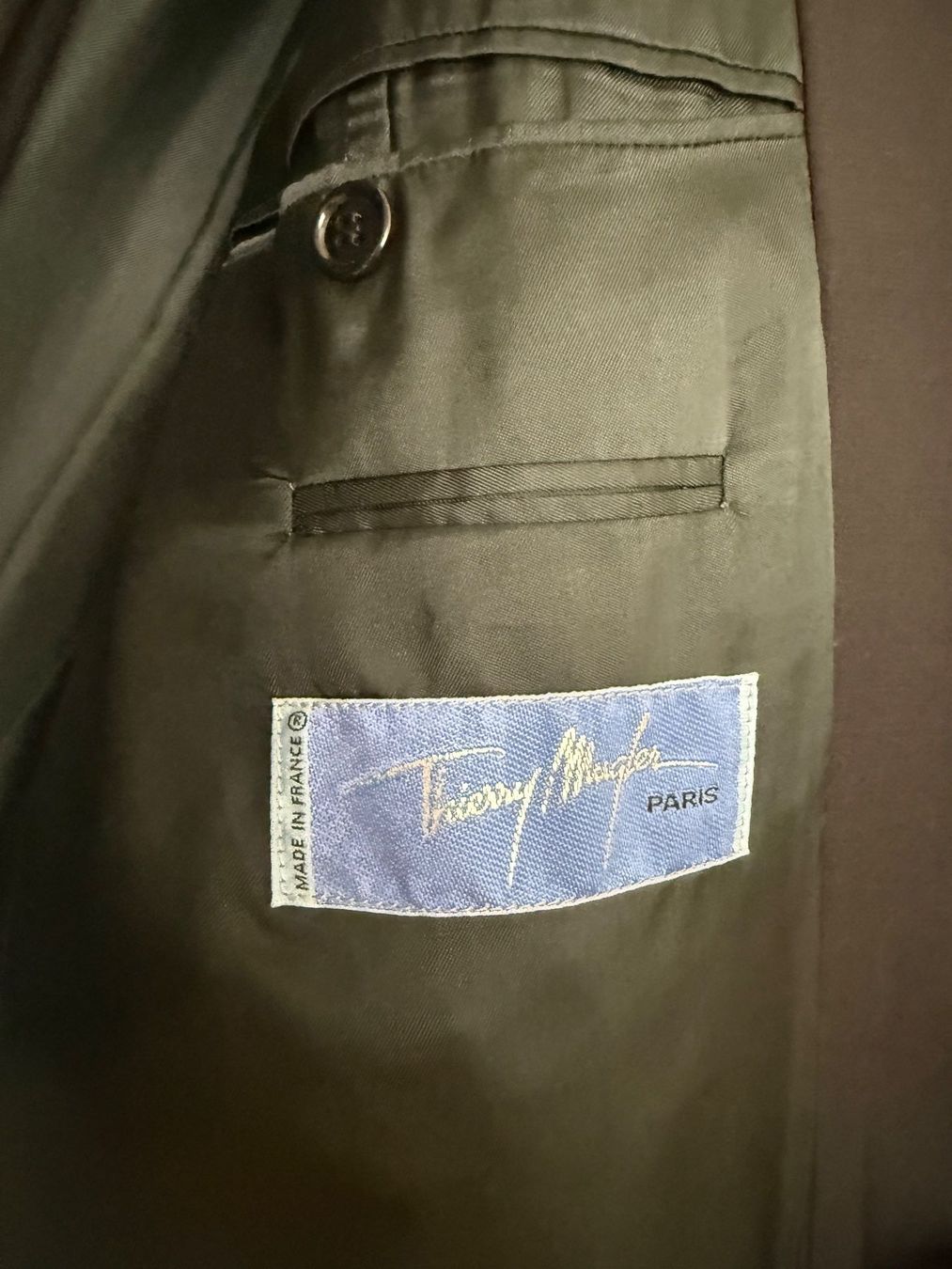 Mugler Completi: Thierry Mugler Paris Hosen Anzug – Usato da Zug venduto da marcosonlineshop 3