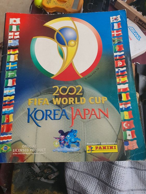 World Cup Corée Japon 2002 panini Album Vide - FR
