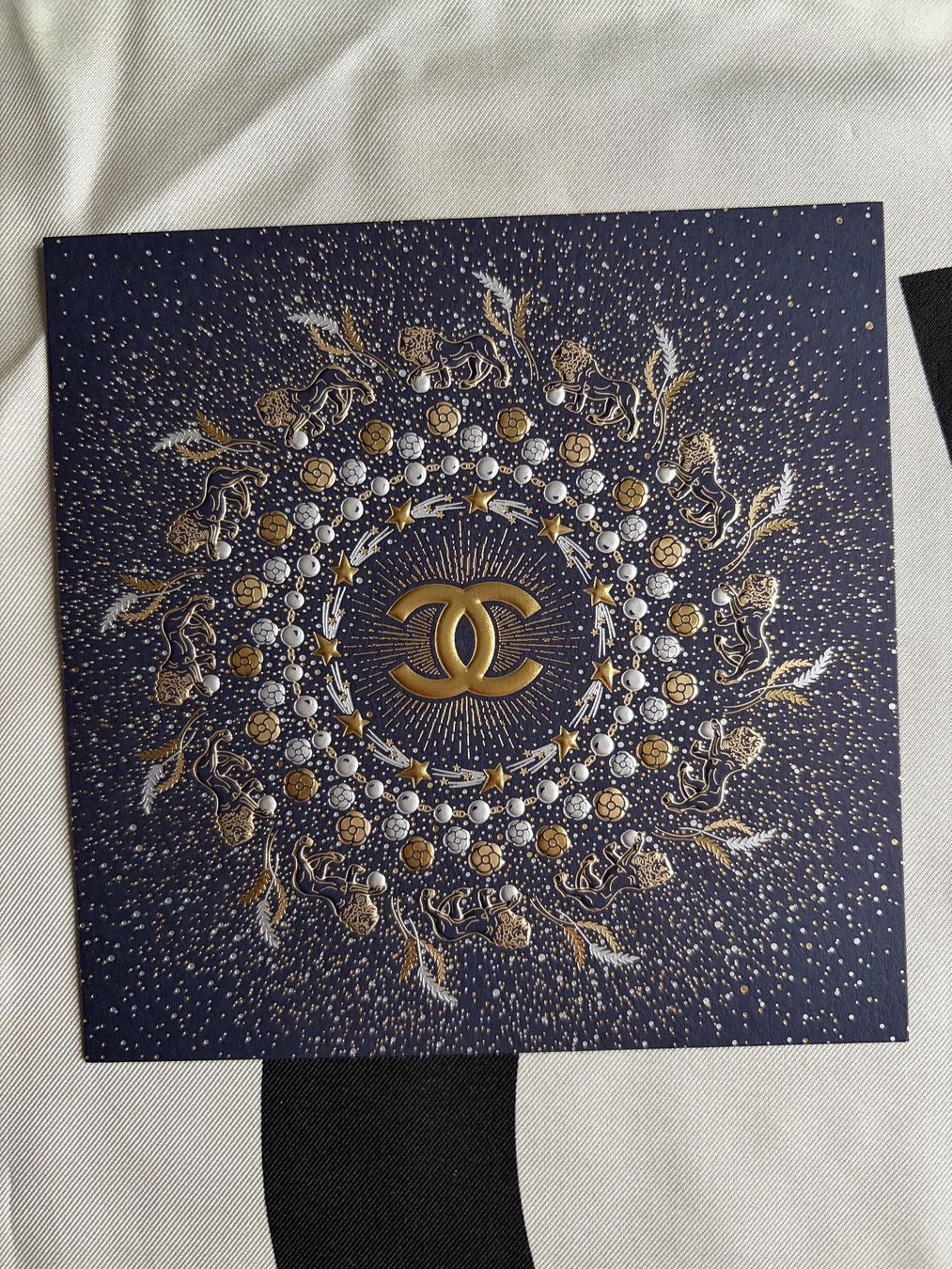 Cartoline: CHANEL WINTER CONSTELLATION  /2 Weihnachtskarten/ – Nuovo (secondo la descrizione) da Interlaken venduto da Bona55 3