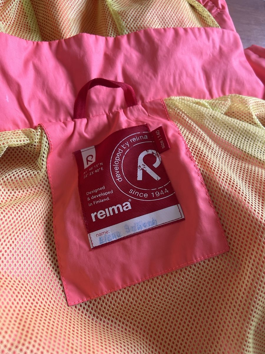 Reima Giacche & Cappotti: Reima Regenjacke lachs 140 – Usato da Wängi venduto da kmschaepper 2