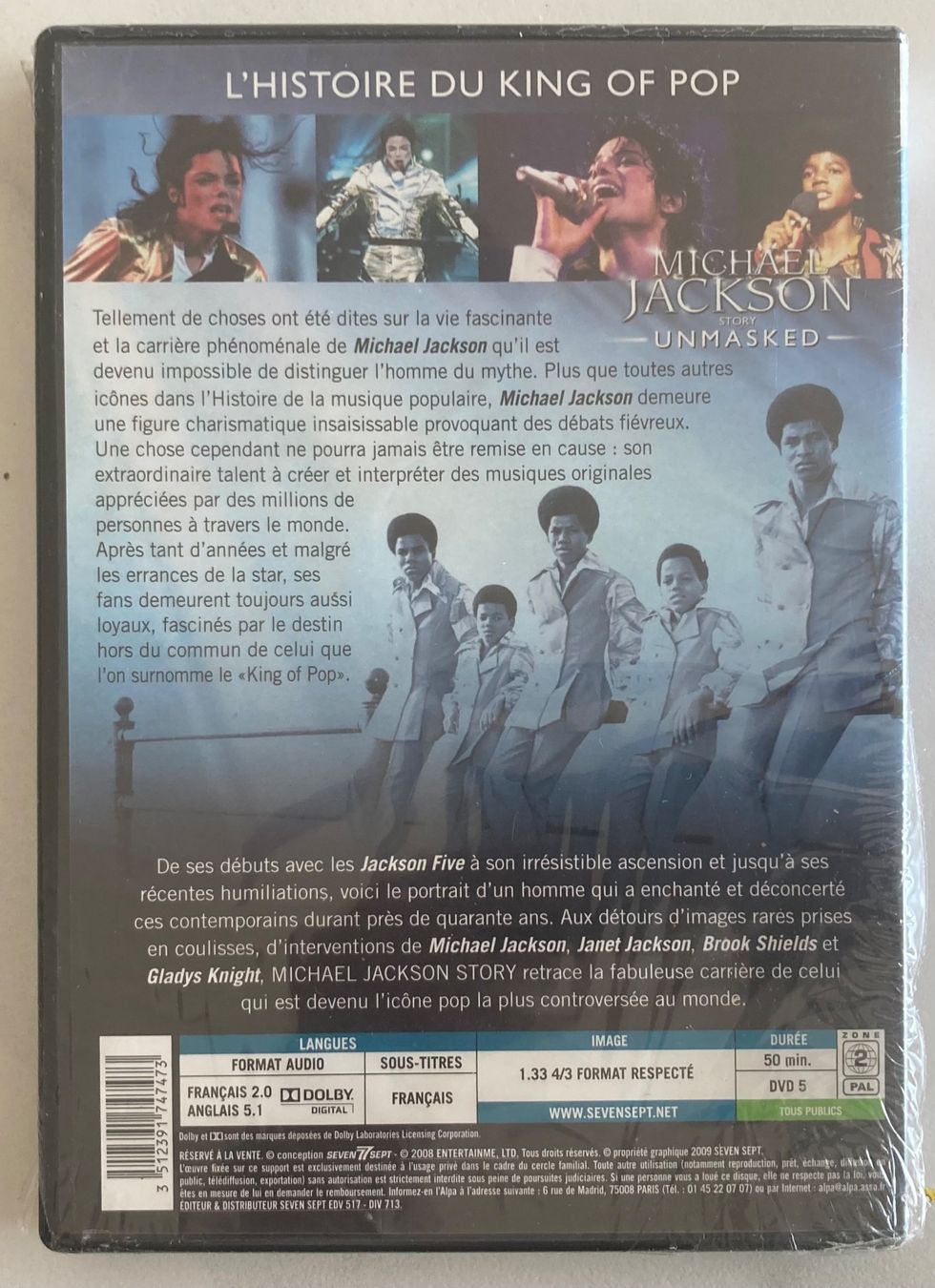 Alle DVDs: MICHAEL JACKSON STORY - UNMASKED – Neu und originalverpackt aus Poliez-Pittet von Newtown-Records 1