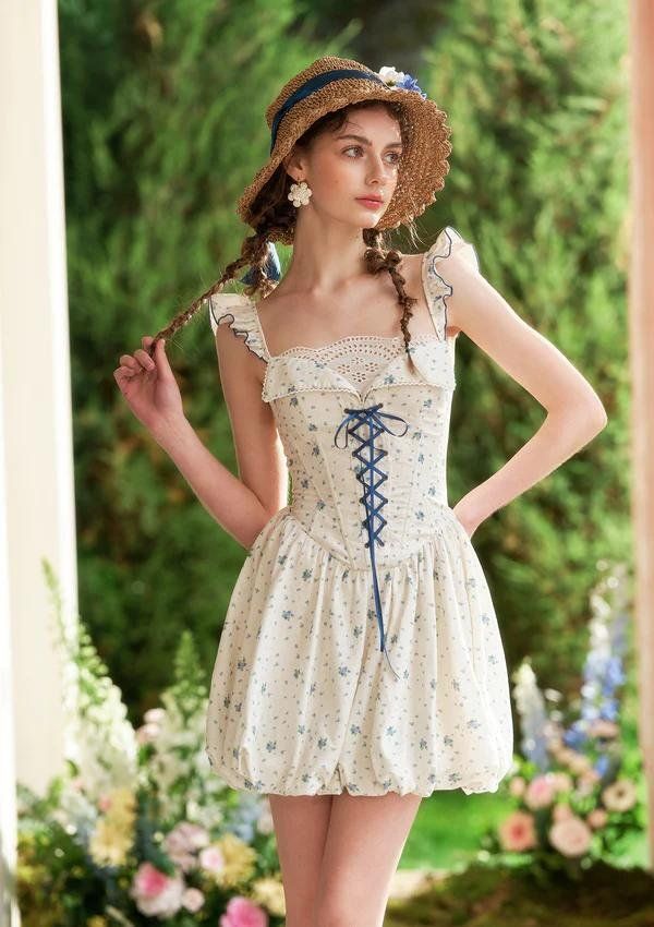 Vestiti: Lacemade Blueberry Jam Jar Corset Kleid Baumwolle – Nuovo (secondo la descrizione) da Oensingen venduto da ped_wb6r 4
