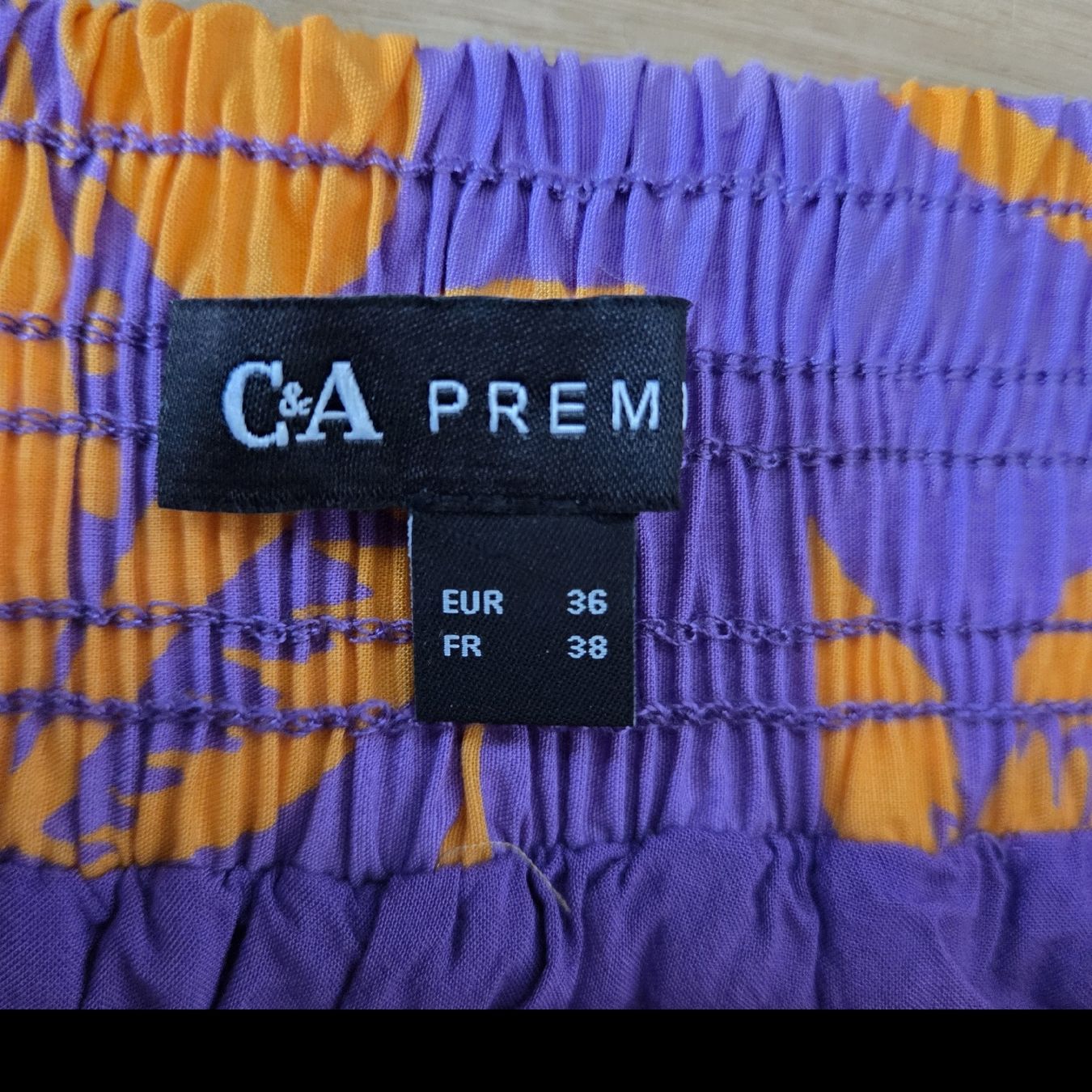 C&A Röcke: Maxirock Gr. 36 – Boho Blumenmuster Violett/Orange – Neu (gemäss Beschreibung) aus Winterthur von Ele_Ele18 2