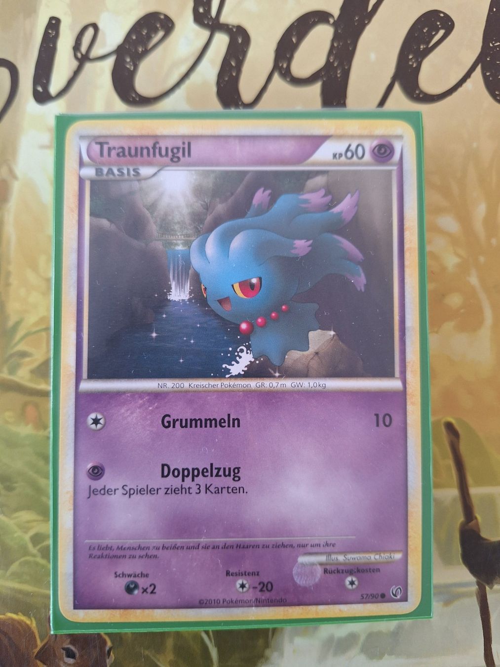 Pokémon Sammelbilder & Trading cards: Traunfugil - Heartgold Soulsilver – Gebraucht aus Altstätten SG von GGsGameshop
