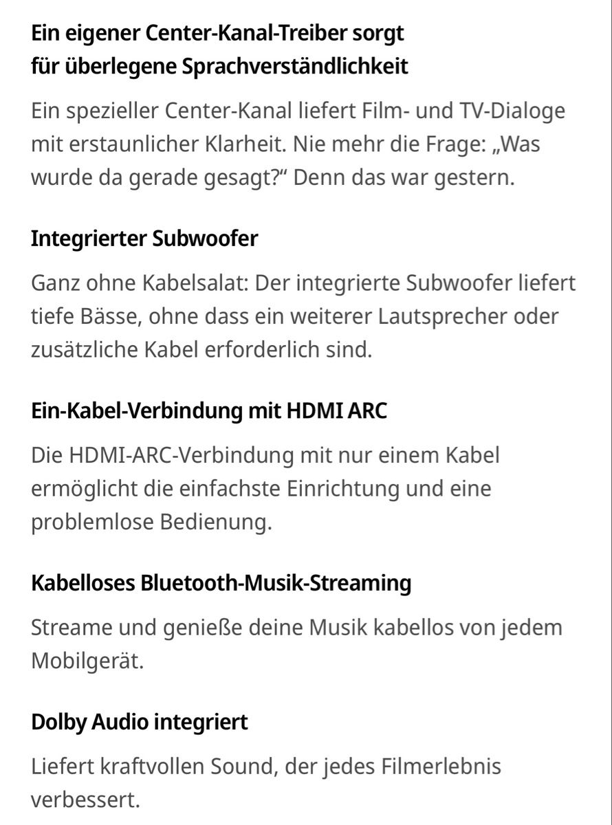 JBL Casse acustiche: Soundbar JBL Cinema – Nuovo (secondo la descrizione) da Gerlafingen venduto da HungerDiva 3
