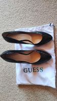 Guess Glitzer Pumps Gr. 37 Partyschuhe schwarz