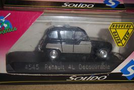 SOLIDO    °°°°  RENAULT 4 L  décapotable °°°° 1/43 ème