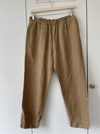 NINE IN THE MORNING Hose „Pamela“ – Gr. 27 – Leinen-Mix