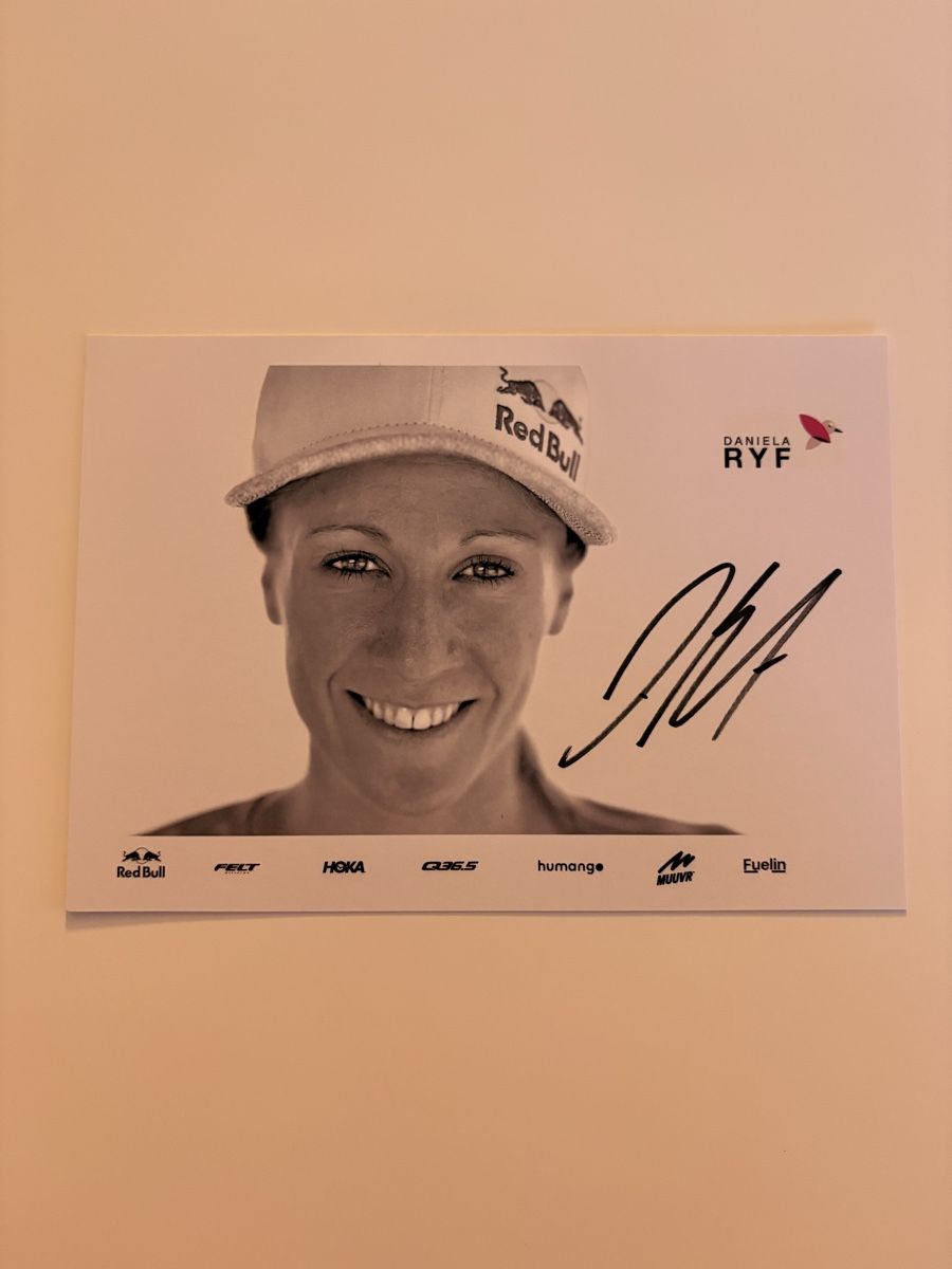 Autographes: Daniela Ryf Original Autogramm – D'occasion à niederbipp par LaHabana1