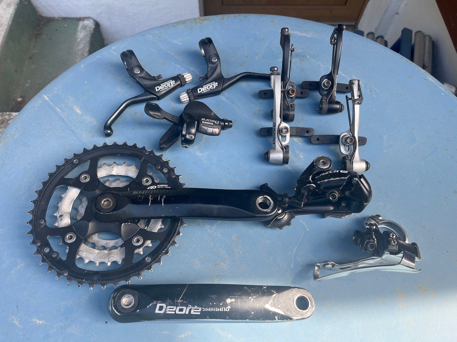 Shimano Pezzi di ricambio: Shimano Deore M510 3x8 Gruppe – Usato da Massongex venduto da thn311