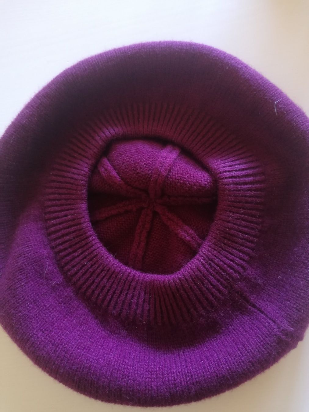 Copricapi, berretti & cappellini: Barette 100% Kaschmir violett – Nuovo (secondo la descrizione) da Marbach LU venduto da BitsAndBobs 4