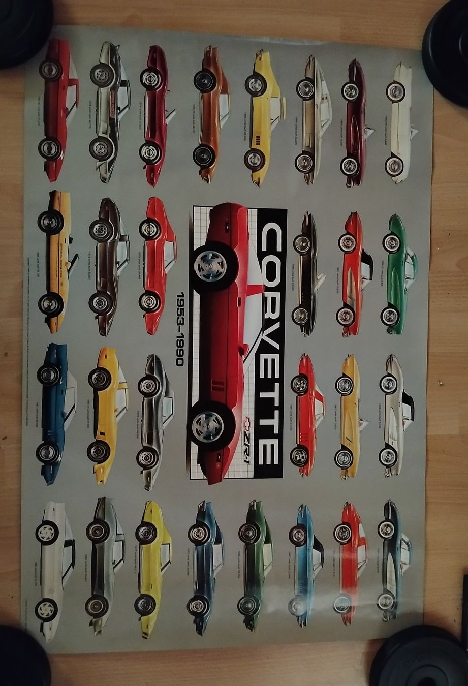 Poster & Bilder: Corvette-Poster – Gebraucht aus Zofingen von L.K93