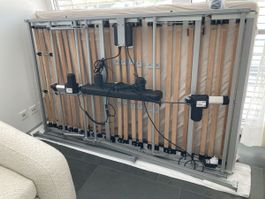 FLOU verstellbarer Lattenrost mit Motor, 120 x 200 cm, top!