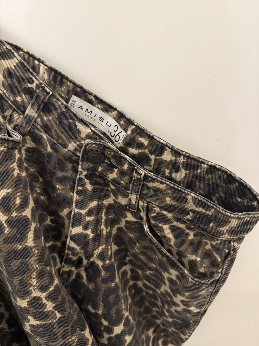 Hosen: Amisu Jeans Leopard Print Hose – Neu (gemäss Beschreibung) aus Zürich von mha_mx9n 3