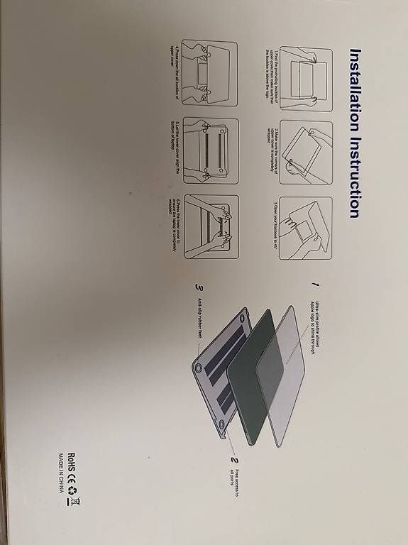 Covers & Borse: Hade Case für Macbook Air 15.3, clear – Usato da Arbon venduto da Mell73 2