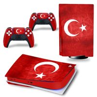PS5 Skin Türkei Flagge