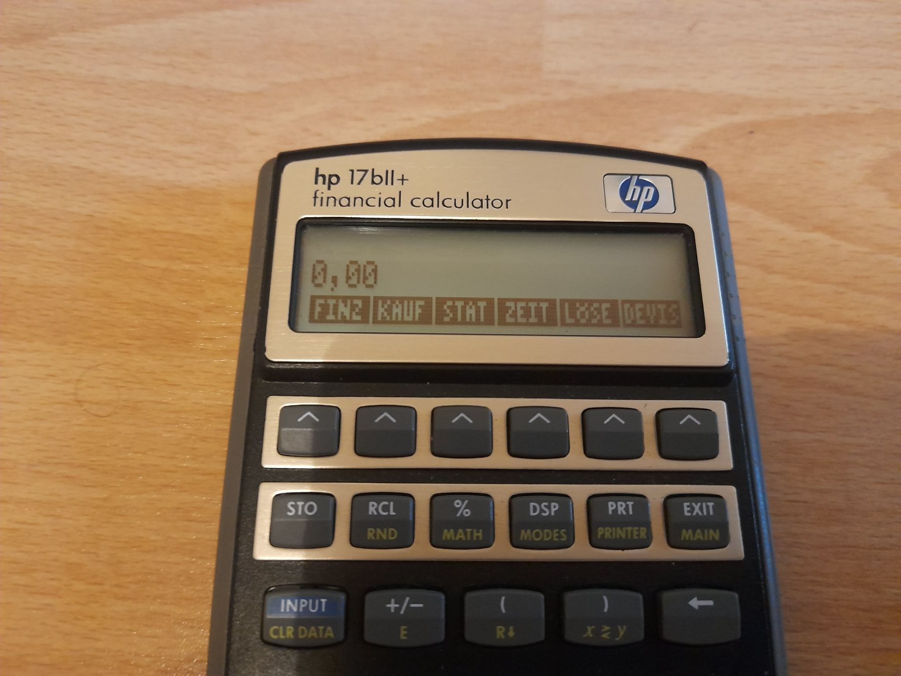 Hewlett Packard Calcolatrici tascabili: Taschenrechner HP 17bii+ Finanzrechner. – Usato da Lustmühle venduto da chevi03 1