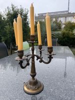 Kerzenständer 5-flammig Metall antik Optik gebraucht