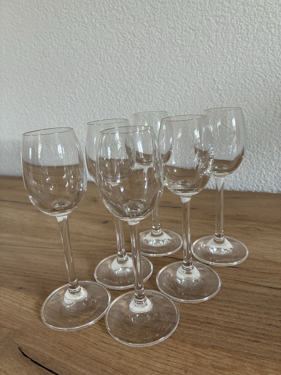 Bicchieri: LEONARDO 6 x Schnapsglas – Usato da Wolfwil venduto da NewGirl