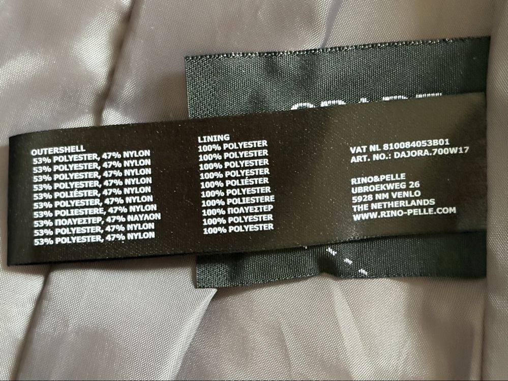 Rino & Pelle Steppjacke grau Gr 36 (Gebraucht) in Basel für CHF 20