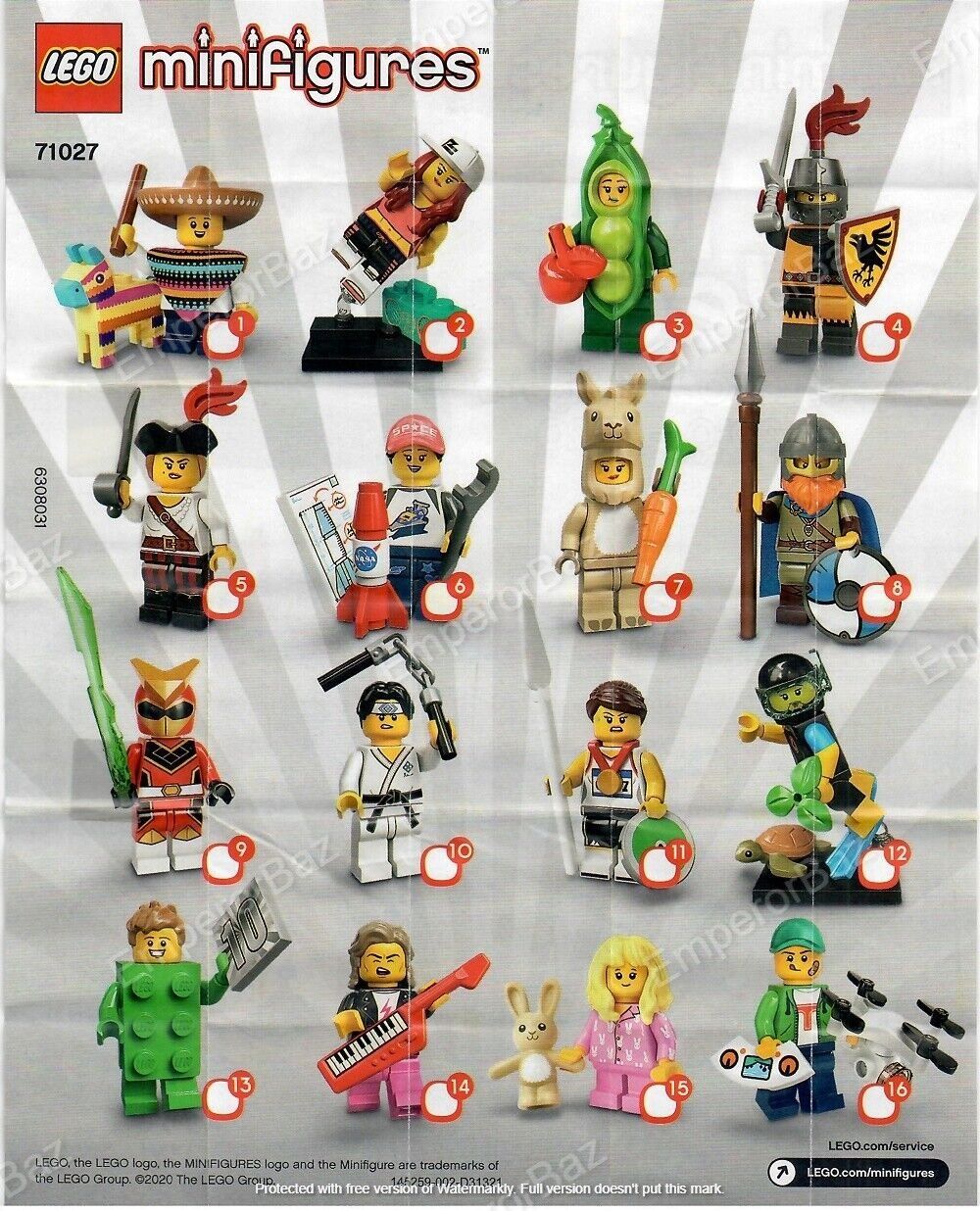 Lego Baukästen: minifigure lego serie 20 / 11 – Neu und originalverpackt aus Arbedo von nadia1973 2
