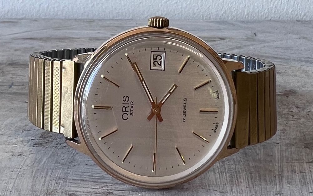 Montre-bracelet Oris Star Acapulco Vintage Deux Tons – Pièces Détachées Ou Réparation Uniquement