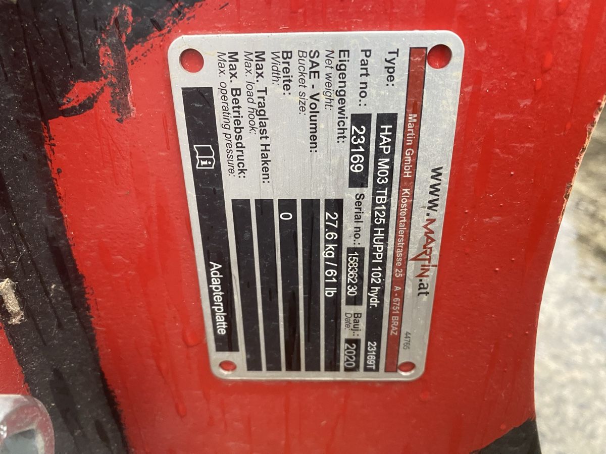 Takeuchi Escavatori: Huppi TB 125 Spitzhammer Bagger – Usato da Menzingen venduto da Edelmuni7 3