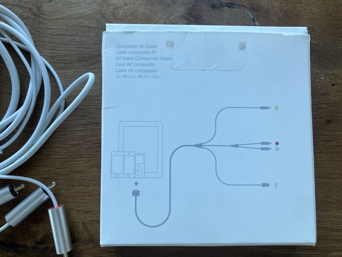Apple Kabel: Apple Composite AV Cable – Gebraucht aus Minusio von Gigaz 1
