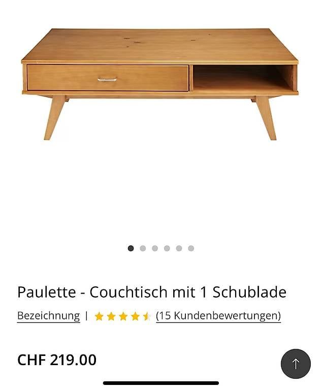 Maisons du monde Tavoli: MAISON DU MONDE Couchtisch NEU – Nuovo e nell'imballaggio originale da Goldach venduto da tab_njk8 1