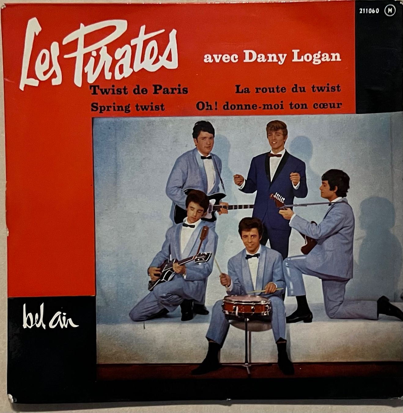 Dischi in vinile: LES PIRATES AVEC DANY LOGAN - TWIST DE PARIS – Usato da Bussigny venduto da vinyl-pas-cher
