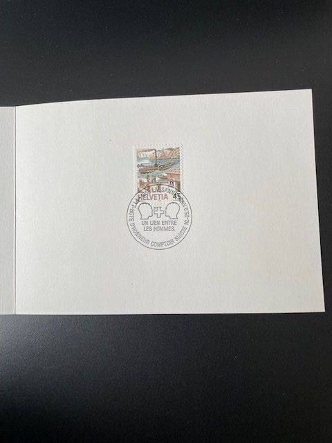Cartoline postali: Doppelkarte von Lausanne mit Postmake 1988 – Nuovo (secondo la descrizione) da Herisau venduto da ErWi9100 3