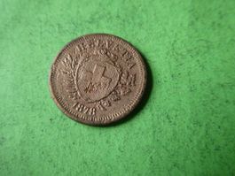 Schweiz 1878, 1 Rappen