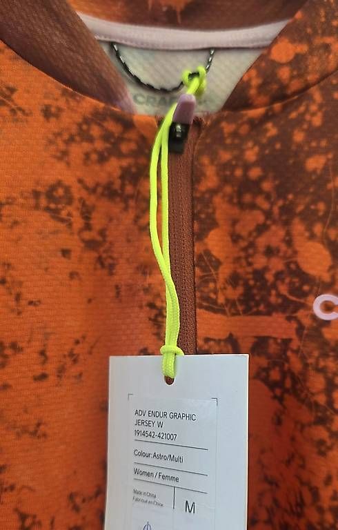 Craft Canottiere & Pantaloni: Maillot velo NEUF Craft Endur Graphic, medium – Nuovo e nell'imballaggio originale da Sugiez venduto da factorysportoutlet 2