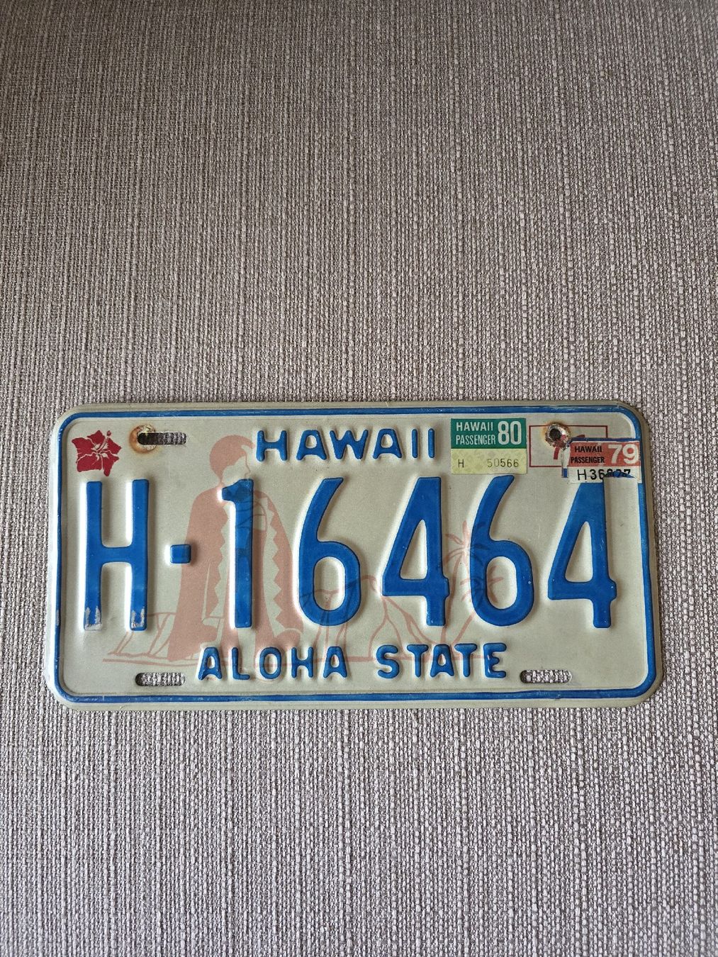 Insegne: Vintage plaque Hawaï – Usato da Vex venduto da Fournier1981