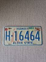 Vintage plaque Hawaï